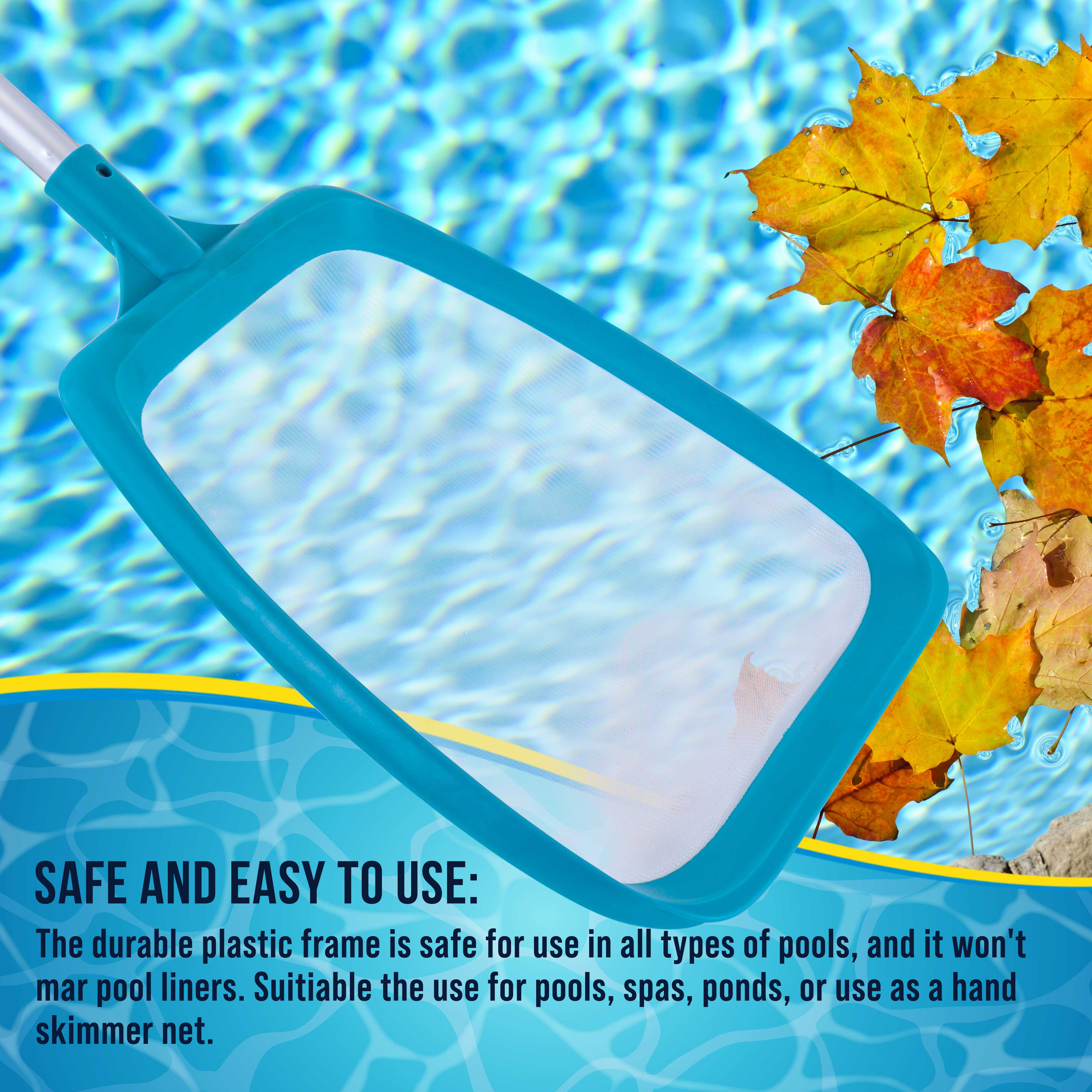 Professional Spa & Hot Tub Leaf Skimmer Net with 17