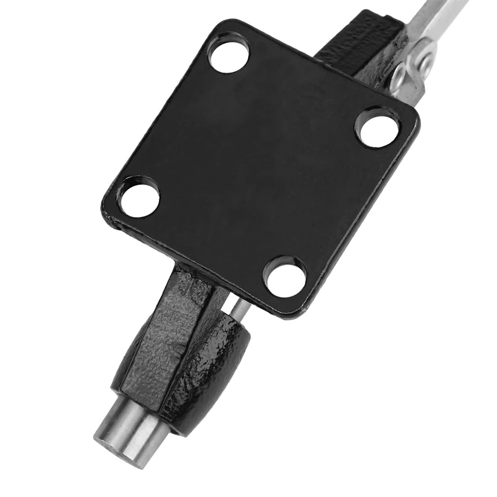 Heat Press Handle Fixture - Heavy Duty Black Carbon Steel Handle Putter with 386kg Clamping Force & 42mm Stroke (304 E Model) - Perfect for T-Shirt Printing, Sublimation, and Heat Transfer Projects