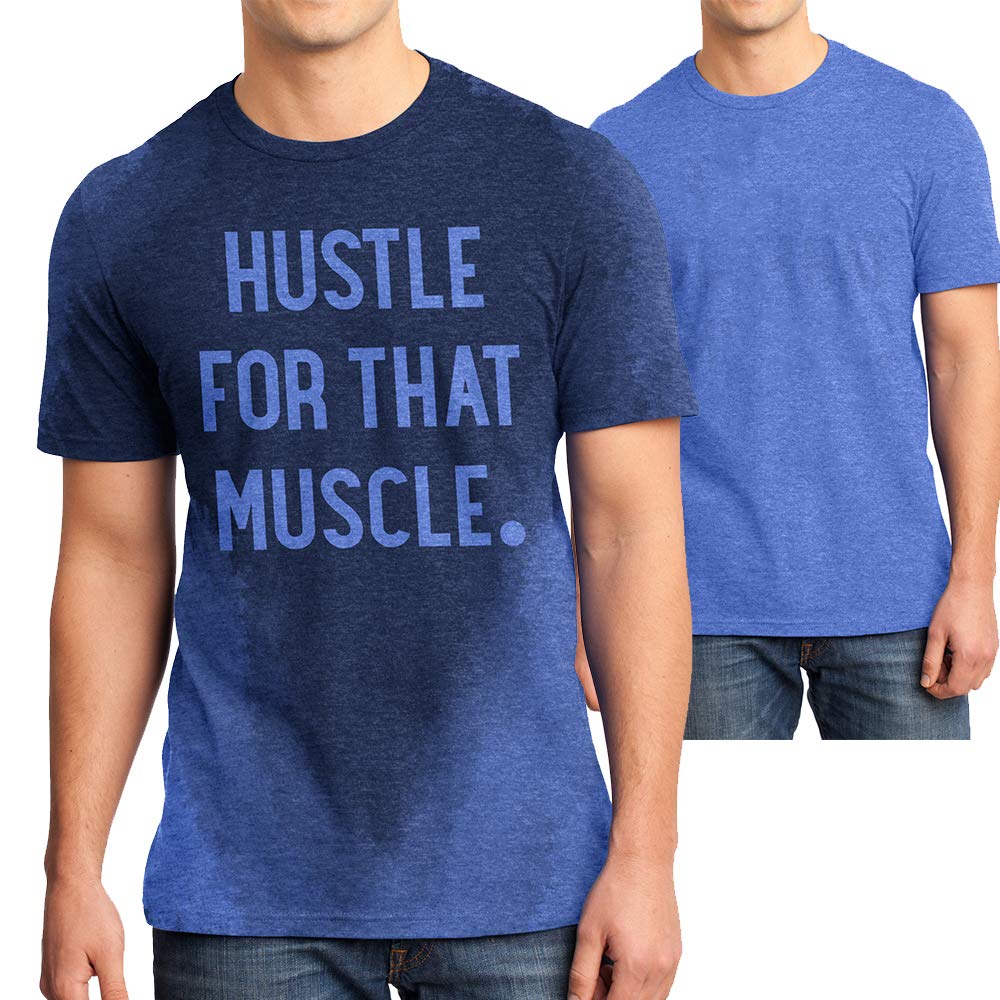 Men's Workout Shirt with Sweat Activated Technology & Hidden Motivational Message - Gym, Running & Fitness Training Apparel for Active Lifestyles