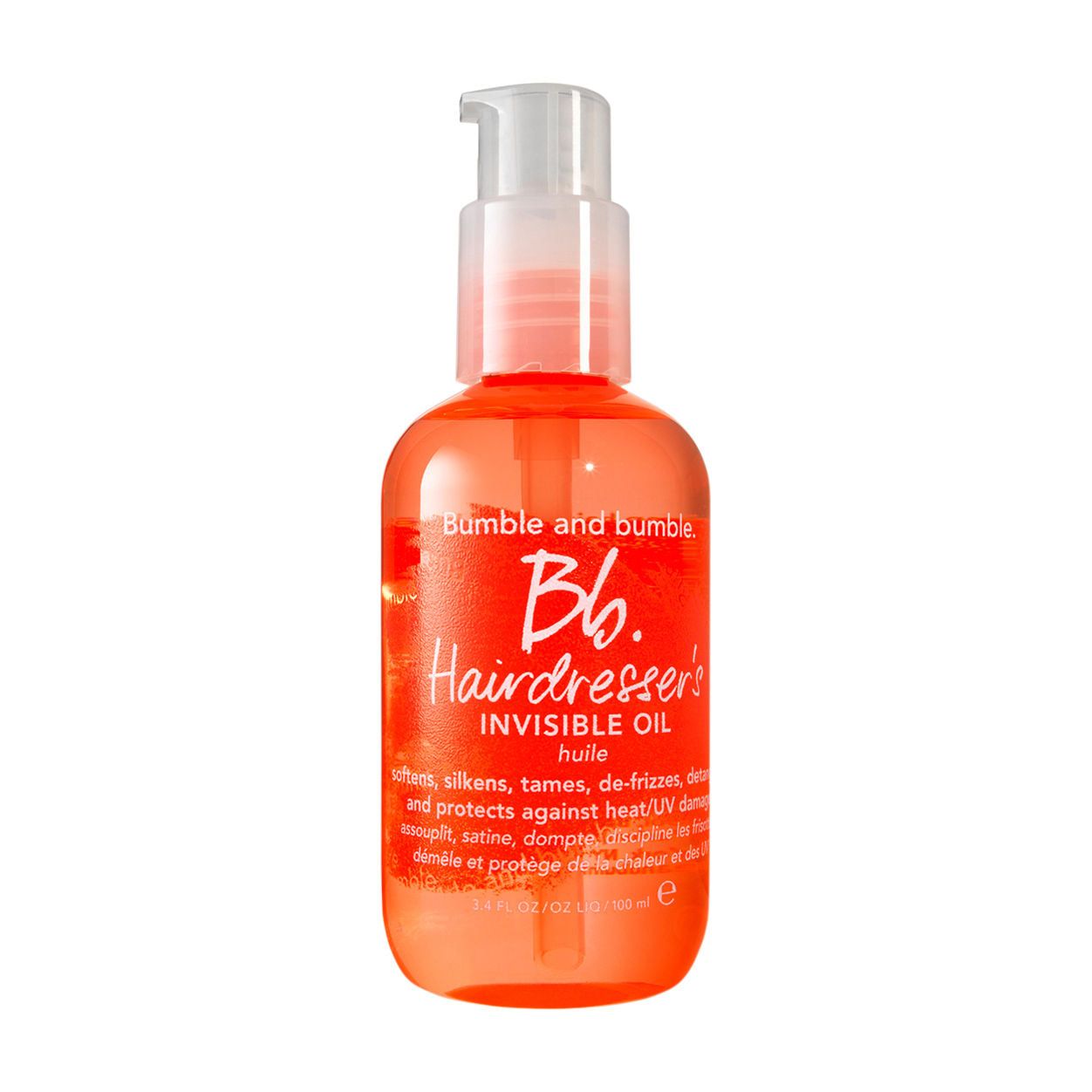 Professional Hairdresser's Invisible Hair Oil - Lightweight Nourishing Treatment for All Hair Types - Perfect for Daily Hydration, Styling & Heat Protection