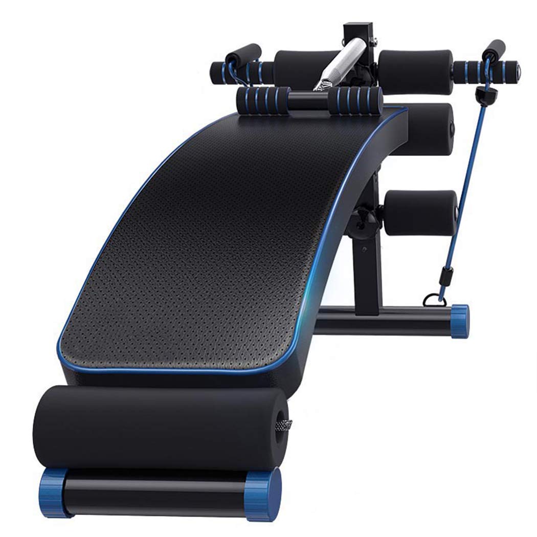 ZZLYY Adjustable Workout Bench for Home Gym - Abdominal & Full Body Exercise Equipment - Perfect for Sit-Ups, Strength Training & Fitness Routines (Ideal for Small Spaces & Home Workouts)