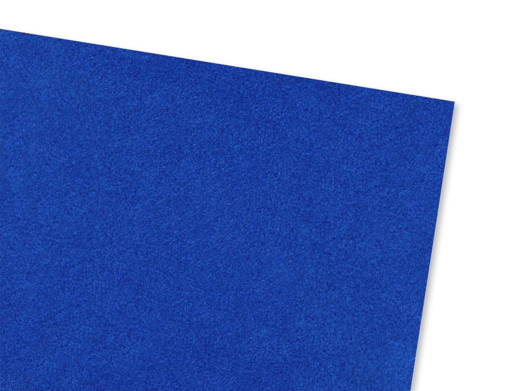 PA Paper Accents Vinyl Iron-On Flocked Blue - Premium Heat Transfer Material for DIY T-Shirts, Bags & Home Decor Projects