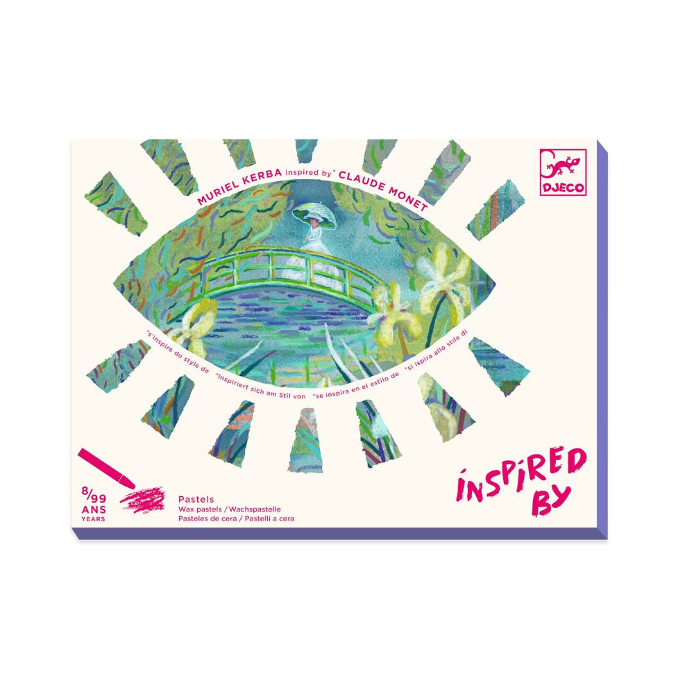 DJECO Inspired by Monet's Water Lilies - Premium Art Puzzle for Adults & Kids - Perfect for Home Decor, Gifts & Relaxation