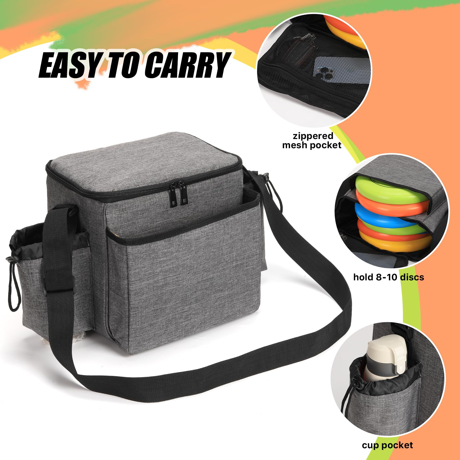 **Best Disc Golf Bags for Men – Durable Frisbee Golf Storage & Accessories – Waterproof & Lightweight Disc Golf Gear Collection – Perfect for Tournaments & Outdoor Practice**