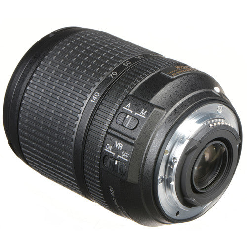 Nikon AF-S NIKKOR DX 18-140mm f/3.5-5.6G ED VR Lens for DSLR Cameras - Perfect for Travel, Wildlife & Portrait Photography