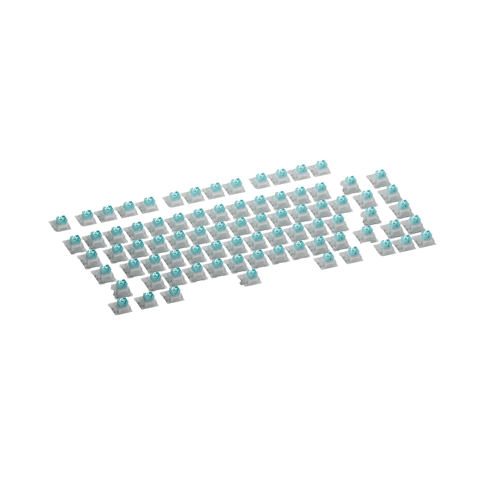 Glorious Lynx Silent HE 75% ANSI Mechanical Keyboard Switches - Perfect for Quiet Typing in Office & Gaming Setup