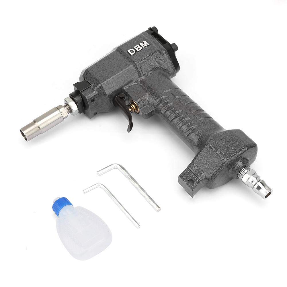Pneumatic Air Nail Gun & Staple Gun - Professional Woodworking Tool for Trim, Finish, and Pin Nailing | Perfect for Carpentry, DIY Projects, and Home Renovations