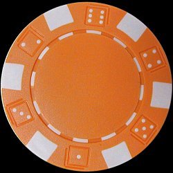 Bulk 1000 Striped Poker Chips Set - 11.5g Casino Style Dice Chips for Poker Nights, Home Games, and Casino Themed Parties - Perfect for Texas Hold'em, Blackjack, and Card Game Enthusiasts