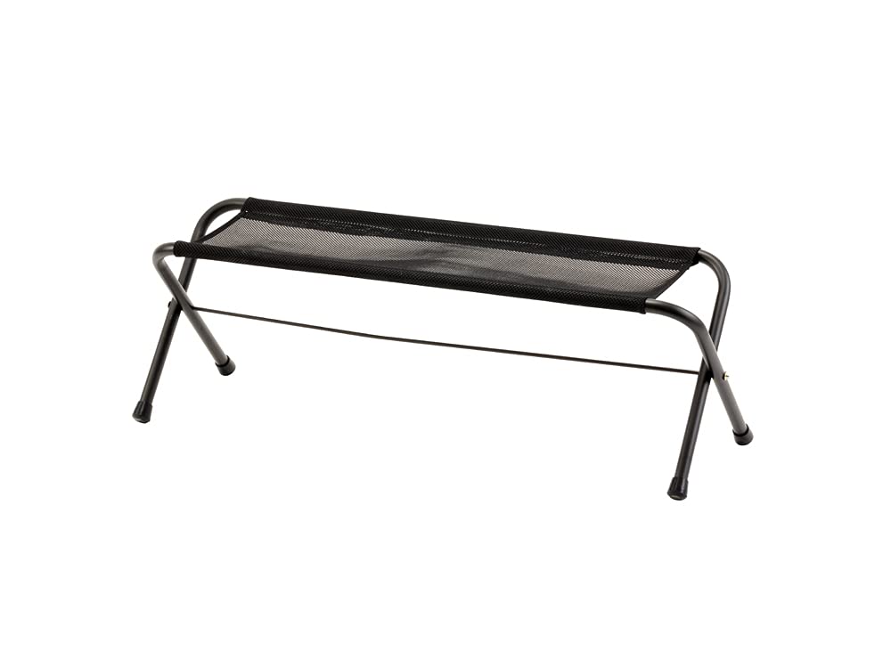 Snow Peak Mesh Folding Bench - Lightweight Portable Camping Chair for Outdoor Dining, Picnics & Backpacking - Foldable Storage Organizer for Camping Gear - Perfect for Beach, Hiking & RV Trips