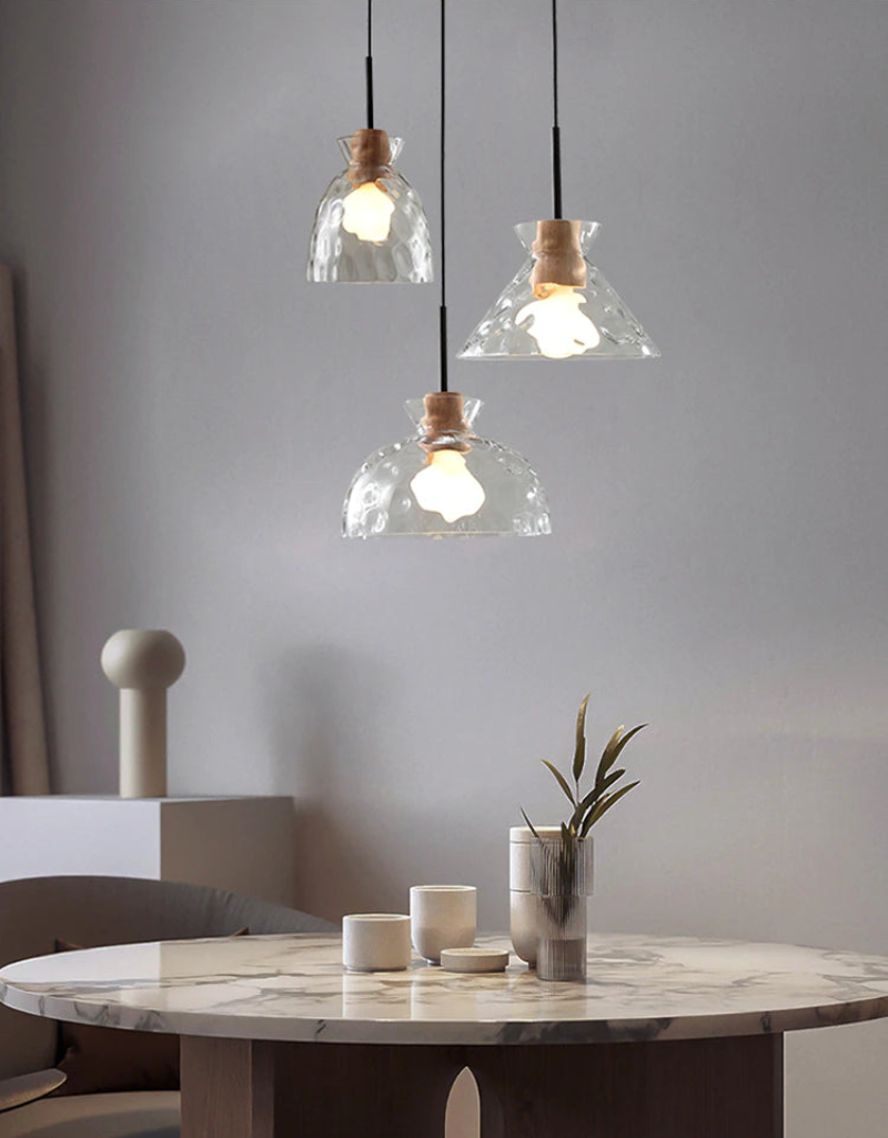 Torrente Modern LED Pendant Light - Adjustable Hanging Lamp for Kitchen Island, Dining Room & Bedroom - Energy Efficient Dimmable Ceiling Light Fixture