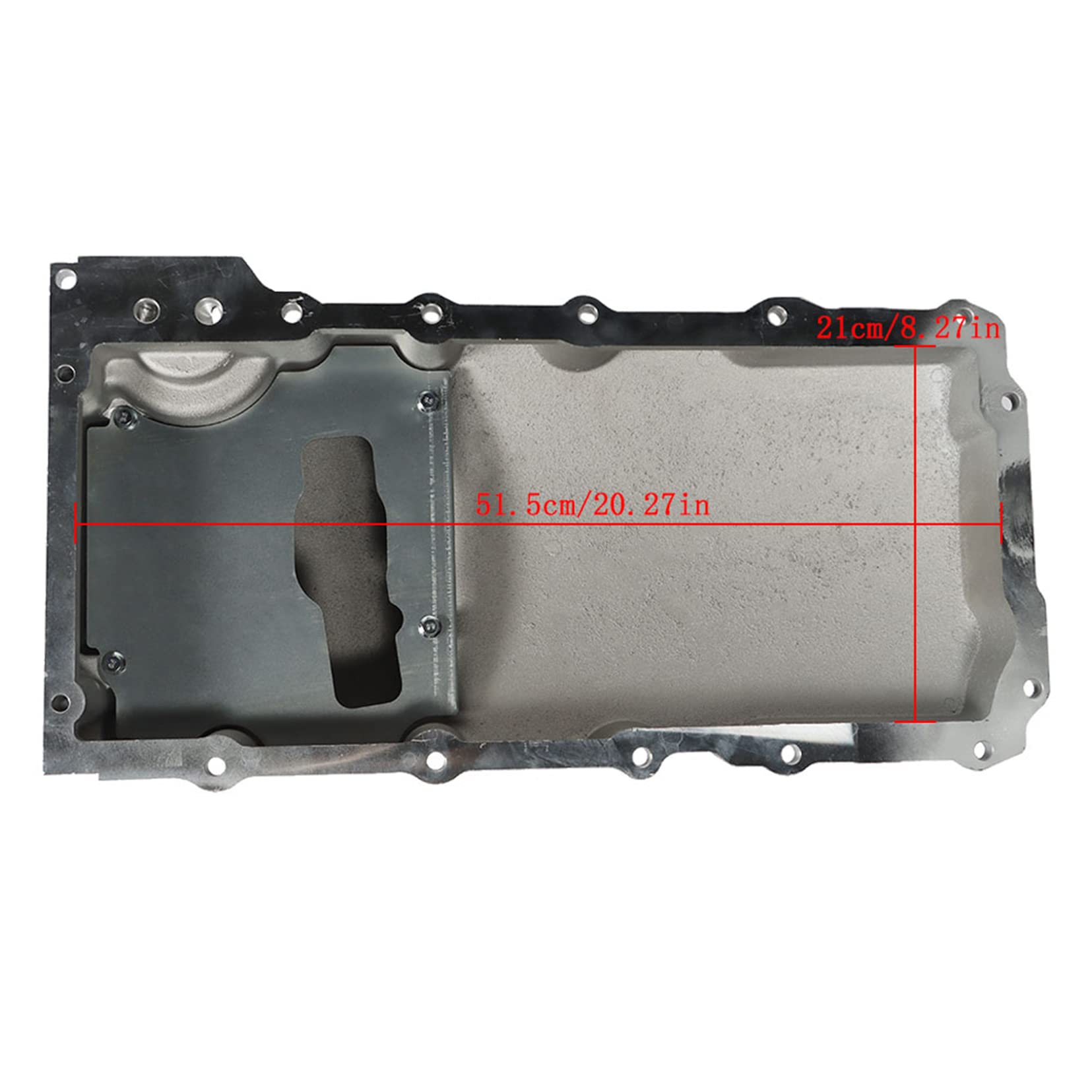 High-Performance Aluminum Oil Pan Kit 302-1 Replacement for 1955-1987 Muscle Cars & Classic Trucks - Fits 4.8L 5.3L 5.7L 6.0L 6.2L LS1 LS2 LS3 LS6 Engines - Perfect for LS Swap & Retrofit Projects - Ideal for Restoration, Racing & Performance Upgrades
