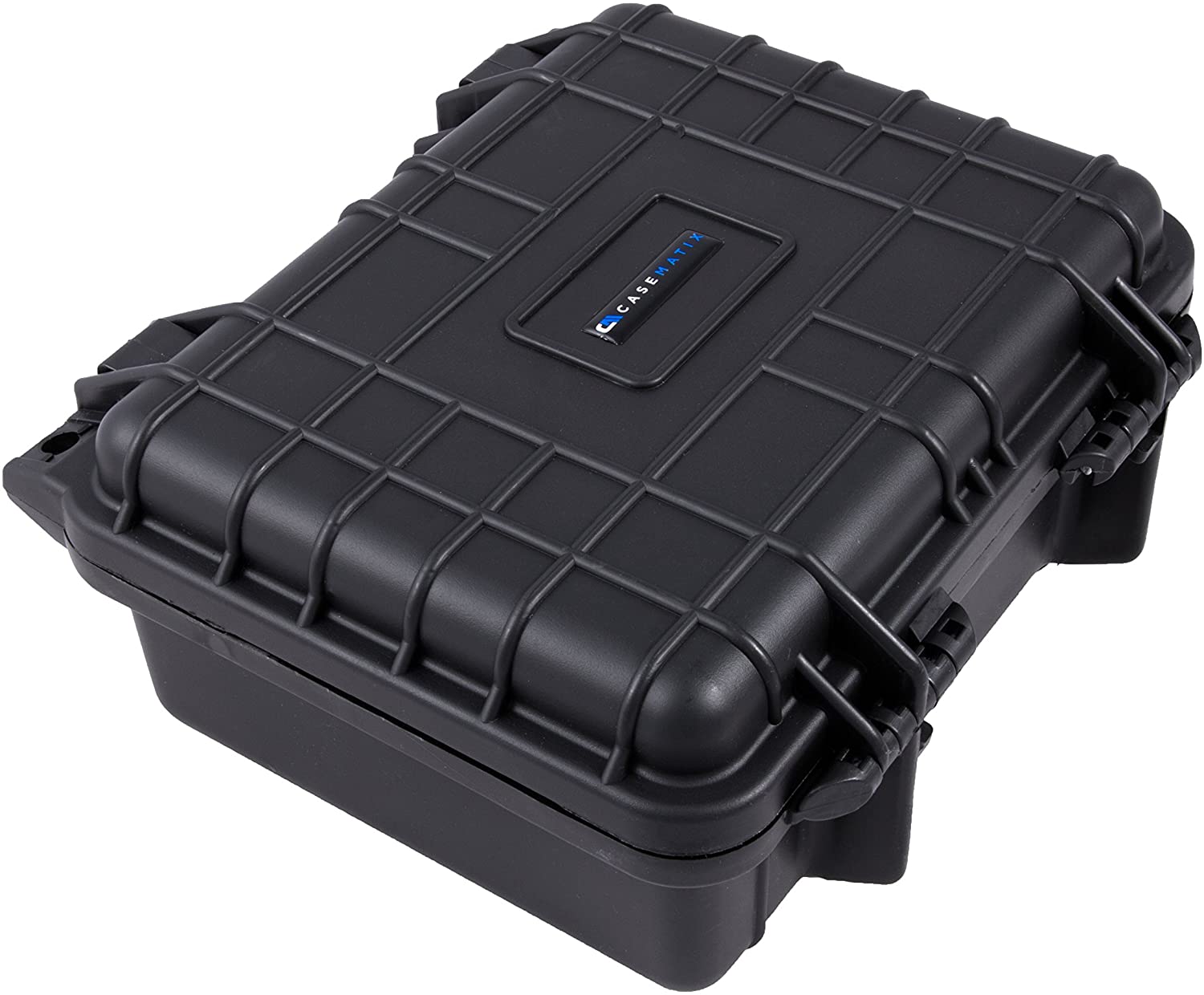 CASEMATIX Waterproof Mini Projector Case for Anker Nebula Capsule Max - Protective Storage with Remote & Accessories Compartment | Perfect for Travel, Home Theater & Outdoor Movie Nights