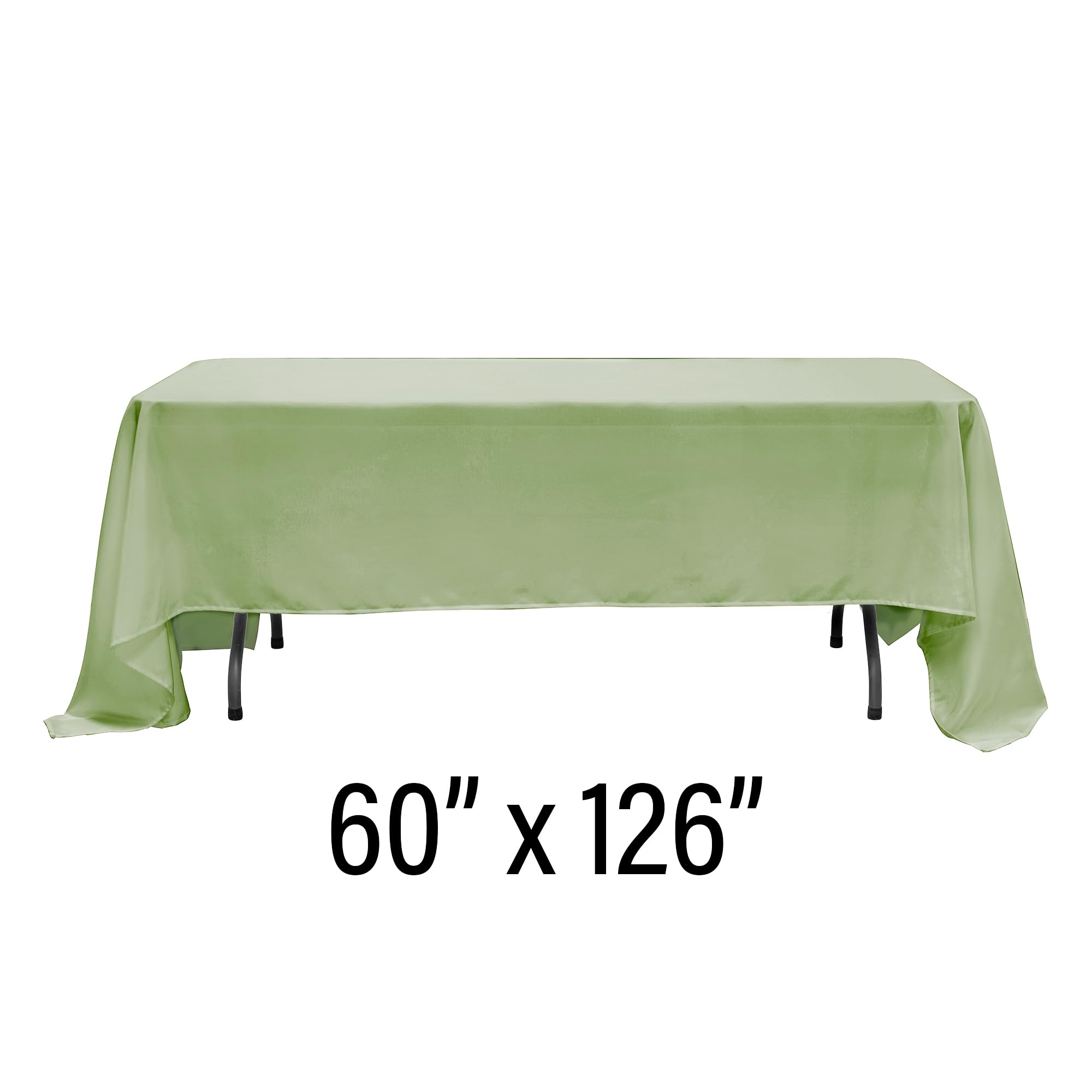 Simply Elegant Rectangle Polyester Table Cover (60
