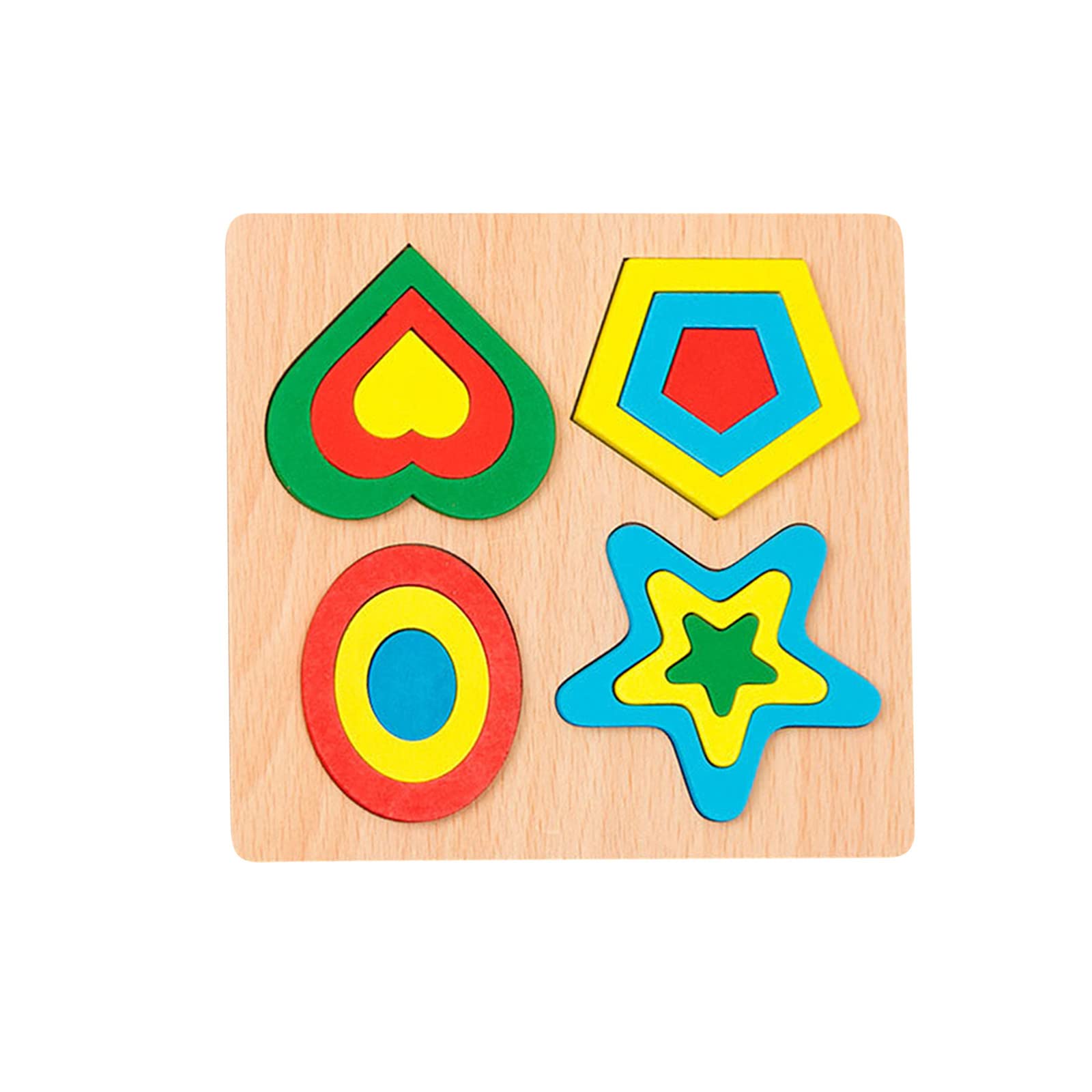 3D Geometric Shape Puzzle for Kids - Creative DIY Building Blocks, Early Learning Educational Toys for Boys & Girls - Perfect for STEM Activities, Classroom & Home Play