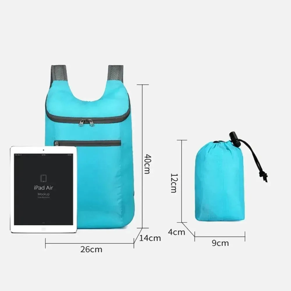 Foldable Waterproof Camping Backpack - Lightweight Hiking Daypack for Outdoor Adventures, Travel & Hiking Gear - Perfect for Camping, Trekking and Daily Use