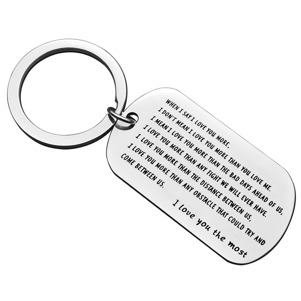 Romantic Nekoki Couple Keychain - Perfect Gift for Boyfriend, Husband, Fiance | I Love You Anniversary, Christmas, Birthday, Father's Day & Valentine's Day Gifts for Him | Cute Matching Couple Accessories for Everyday Carry & Special Occasions