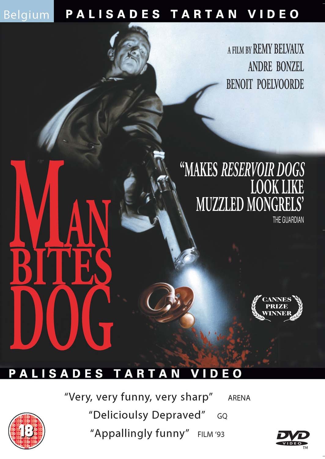 Man Bites Dog [DVD] - Dark Comedy Crime Film - Perfect for Movie Nights & Cult Film Collections