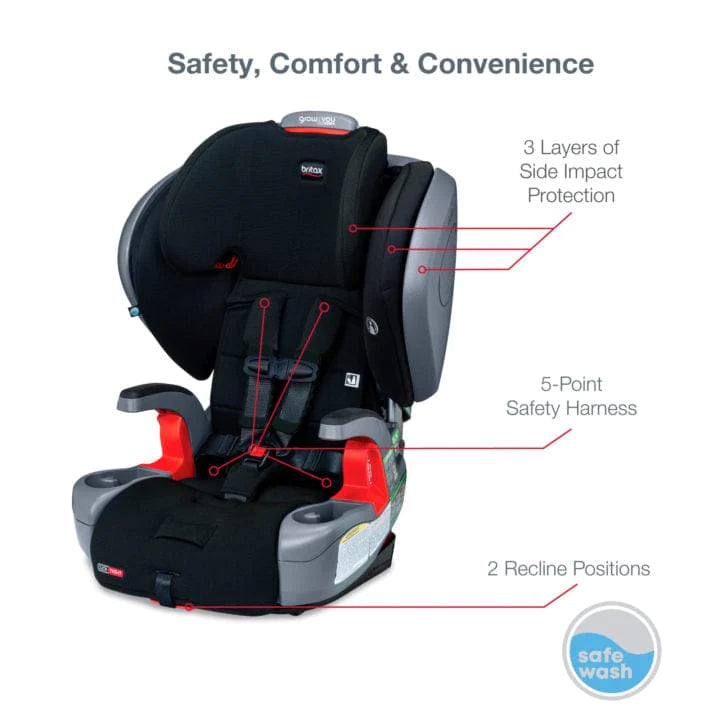 Britax Grow With You ClickTight Plus Convertible Car Seat - Safe & Comfortable for Infants to Toddlers - Perfect for Family Travel & Everyday Use