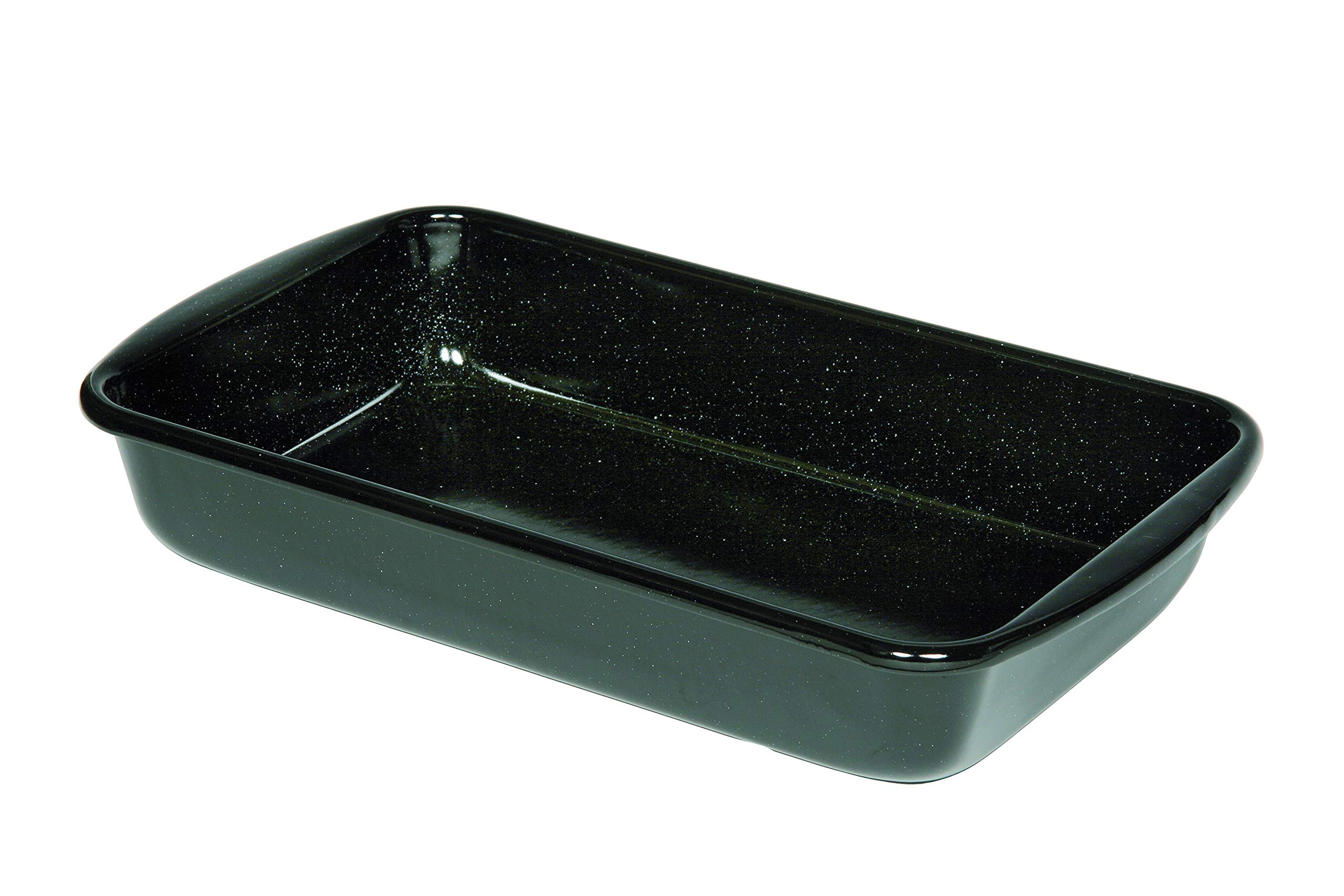 Riess Classic Black 32.8cm Fry and Baking Pan Set - Nonstick Oven Safe Cookware for Roasting, Frying & Baking - Perfect for Pizza, Cookies, Casseroles & More