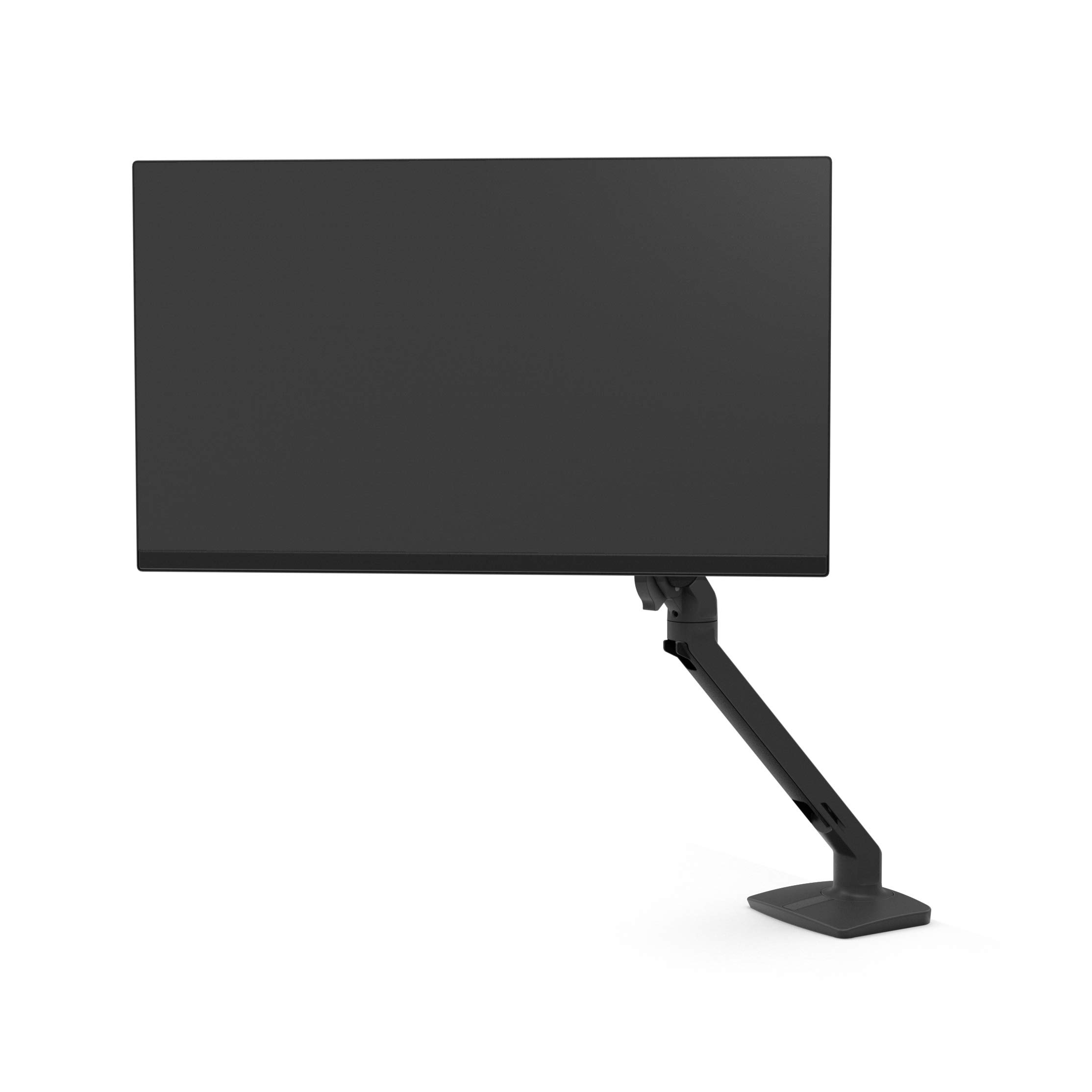 Ergotron MXV Single Monitor Arm - Adjustable VESA Desk Mount for 13-34 Inch Screens (7-20 lbs) - Matte Black - Perfect for Home Office, Gaming & Workspace Ergonomics
