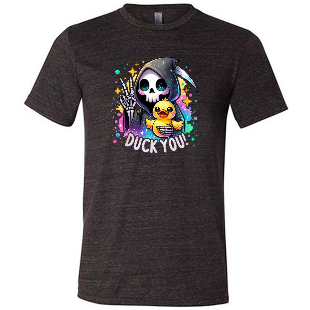 Funny Duck You Unisex T-Shirt - Trendy Graphic Tee for Men & Women - Perfect for Casual Wear, Gifts & Humor Lovers