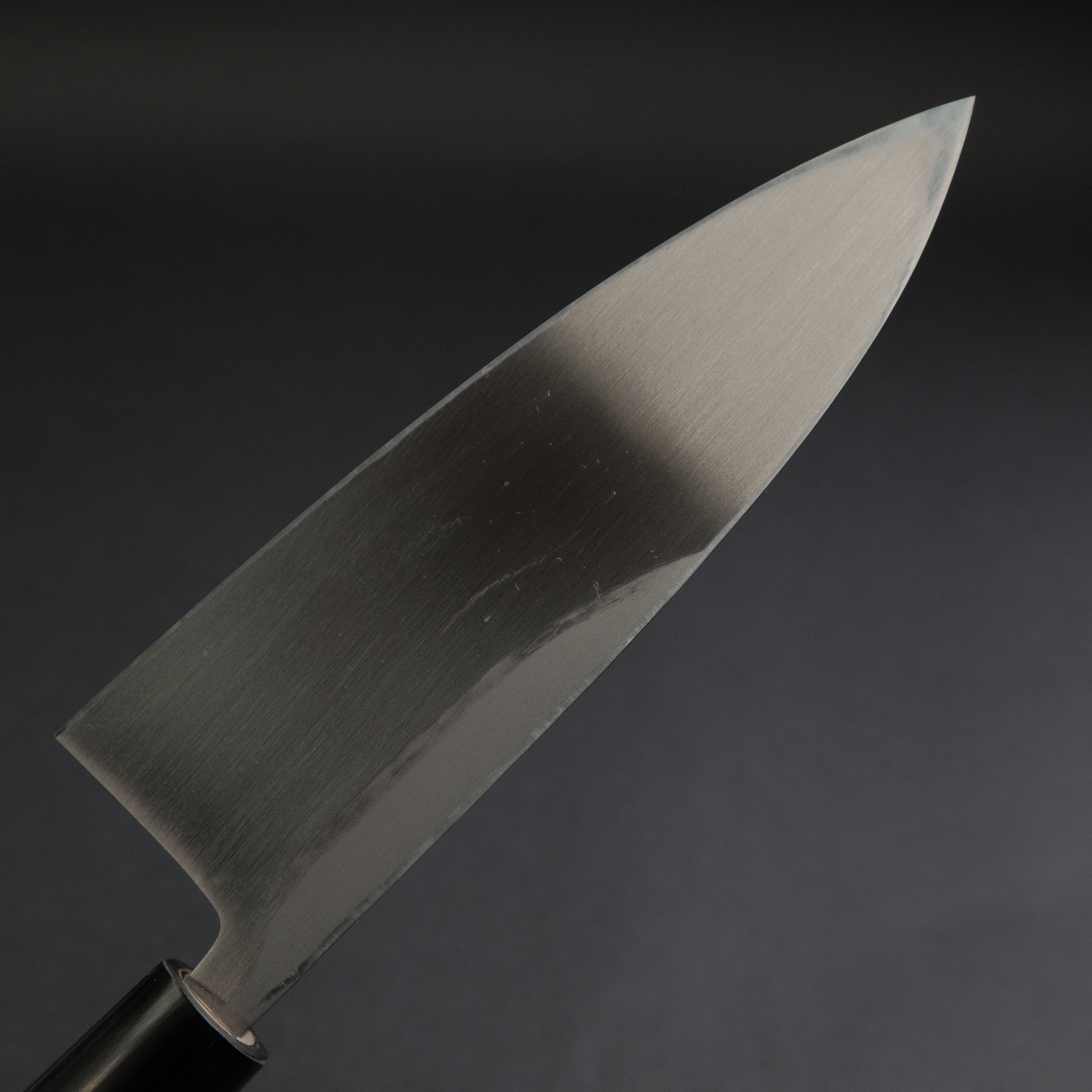 Hitohira White #2 Kurouchi Deba 165mm Japanese Chef Knife - High Carbon Steel Blade with Ho Wood Handle - Perfect for Sushi, Fish Filleting & Asian Cuisine