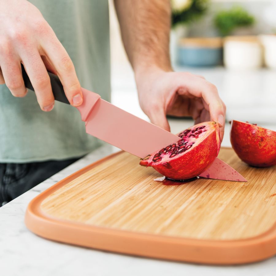 Premium Pink Chef's Knife 7.5 Inch - Professional Kitchen Knife for Cooking, Slicing & Dicing - Perfect Gift for Home Chefs & Cooking Enthusiasts