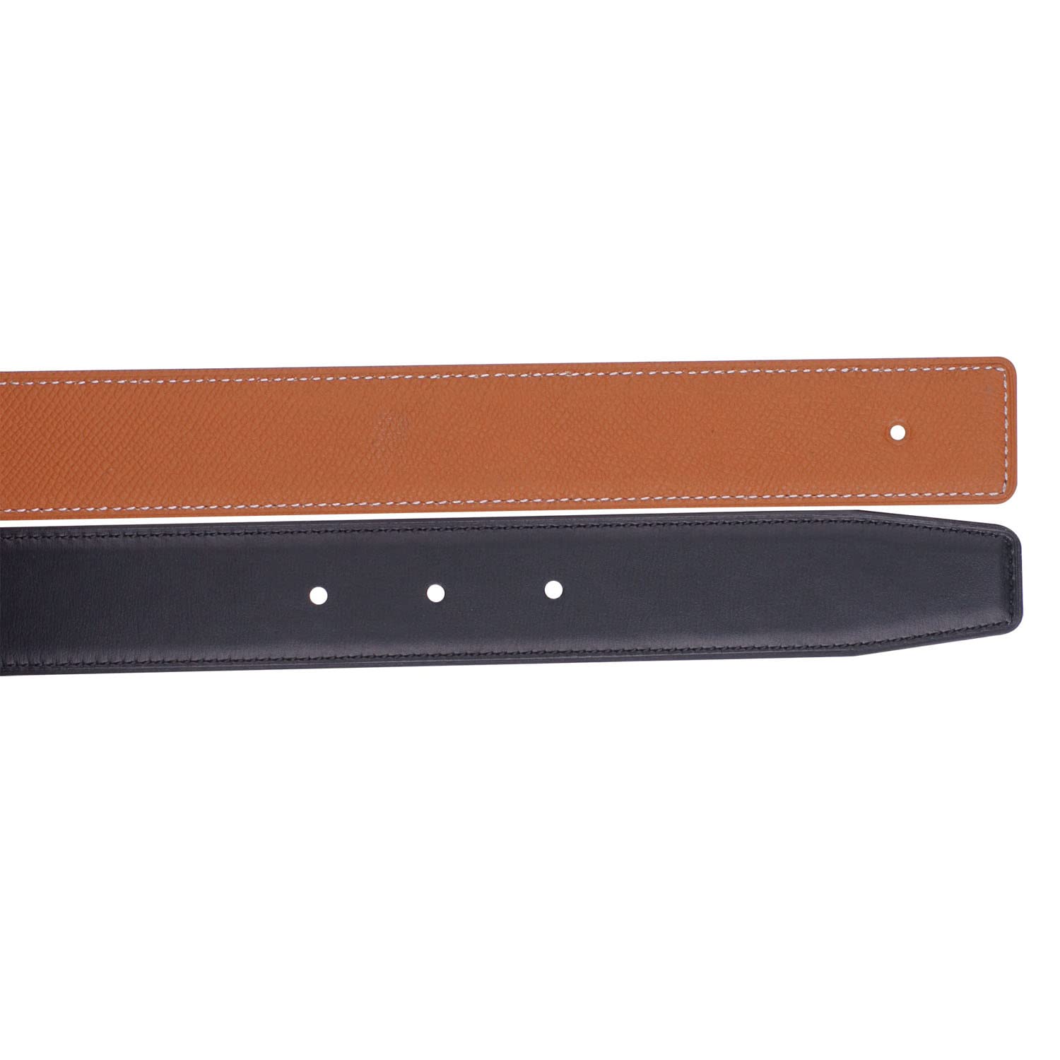 UzHot H Full Grain Cow Leather Belts - 32mm Wide Replacement Belt Strap Without Buckle for Men & Women | Durable Fashion Accessory for Casual, Office & Formal Wear