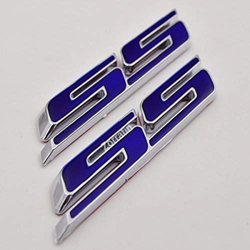 chrome trim blue