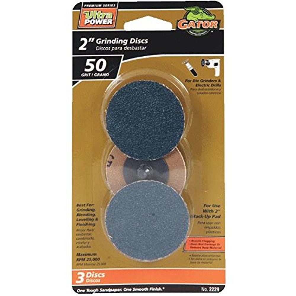 Ali Industries Gator Surface Conditioning Disc (2229) - Premium Abrasive Disc for Metal, Wood & Paint - Perfect for Sanding, Grinding & Finishing in Automotive, Woodworking & DIY Projects