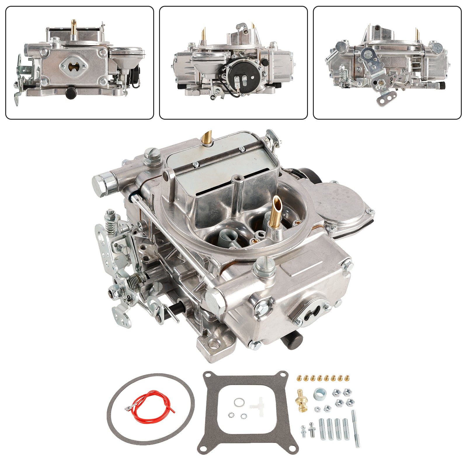 Holley 4160 600CFM 4 Barrel Carburetor - 0 80457S Replacement Part for Improved Engine Performance | Perfect for Muscle Cars, Hot Rods & Classic Vehicle Restoration