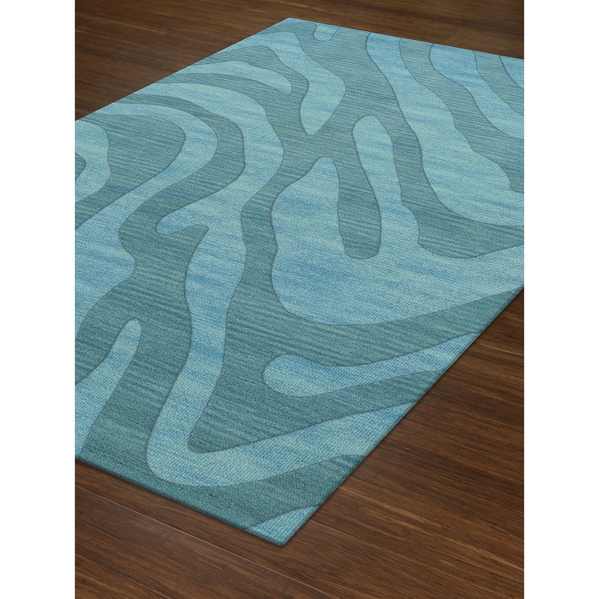 Dalyn Rugs Dover DV2 12' x 18' Peacock Blue Area Rug - Soft Living Room Carpet for Bedroom, Dining Room & Home Decor