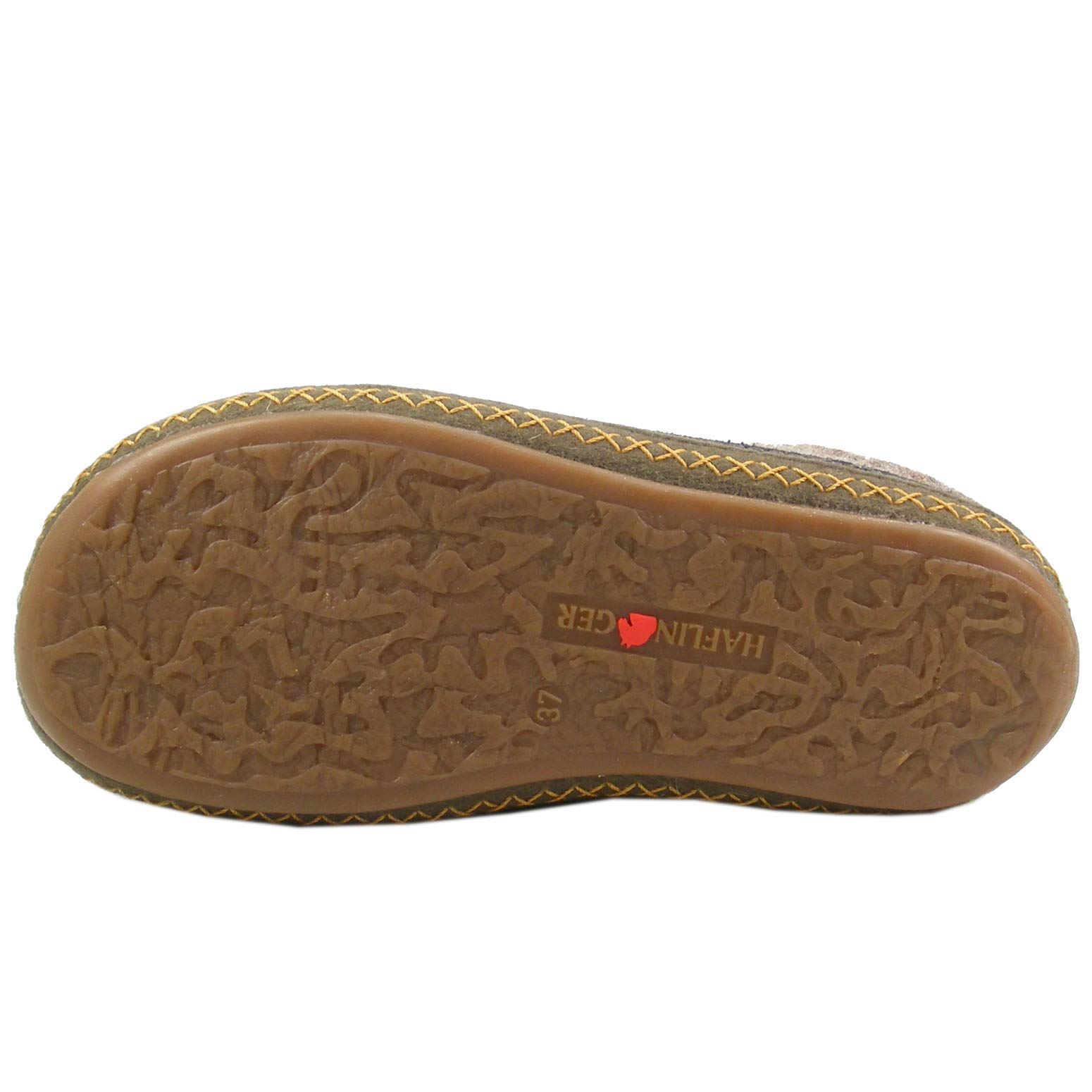 HAFLINGER Men's Comfortable Wool Open Back Slippers - Soft Indoor/Outdoor House Shoes for Relaxation & Cozy Home Wear