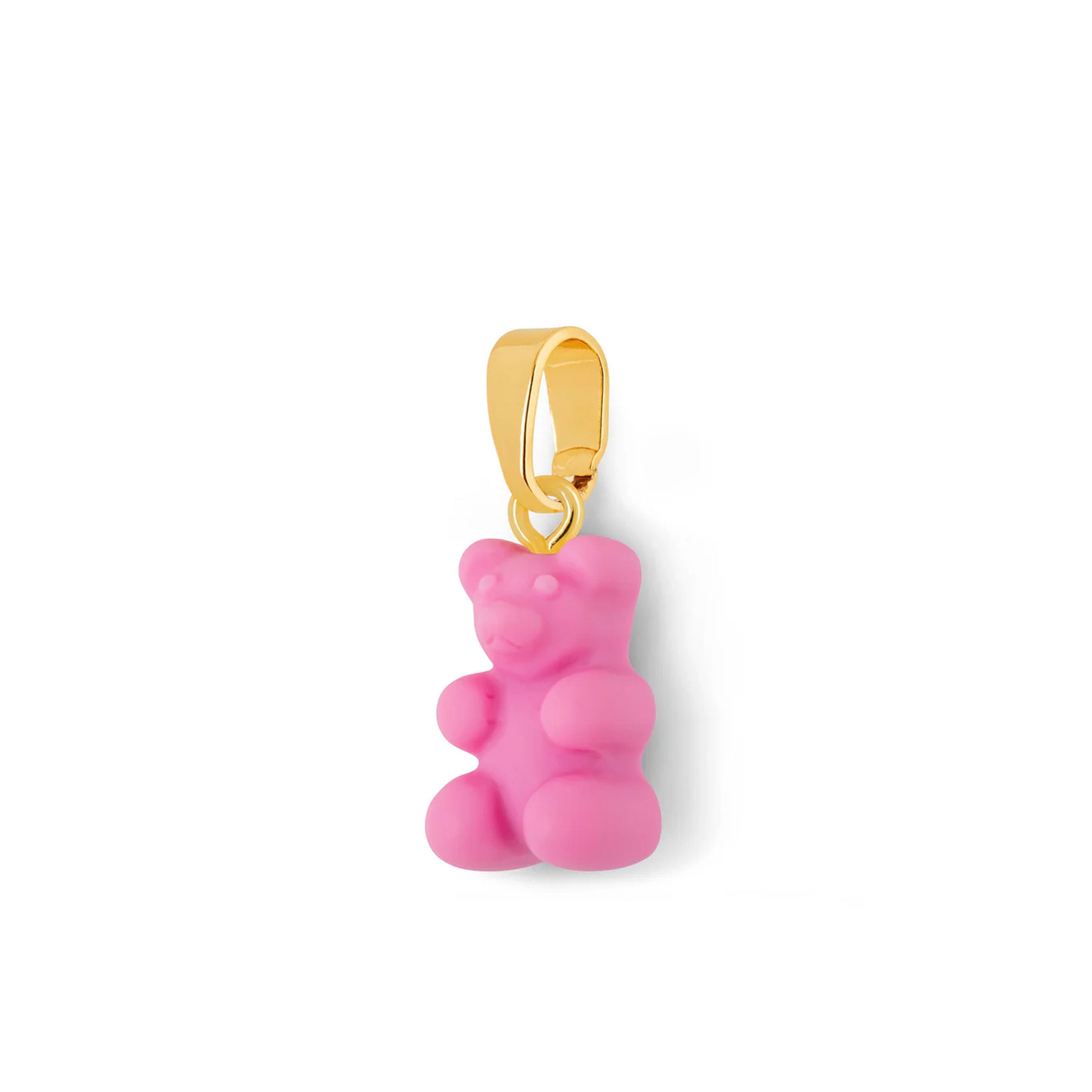 Vintage Nostalgic Bear Matte Pendant Necklace with Gold Plated Connector - Perfect Gift for Women, Birthday, Anniversary & Everyday Jewelry