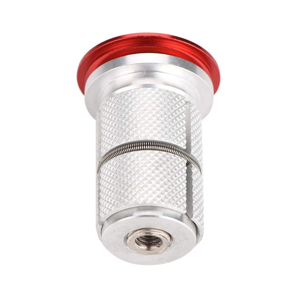 Keenso Bike Stem Headset - 1/1.25 Inch Aluminum Alloy Top Cap Fork Expander Bung for Road & Mountain Bikes | Perfect for Bike Maintenance & Upgrades