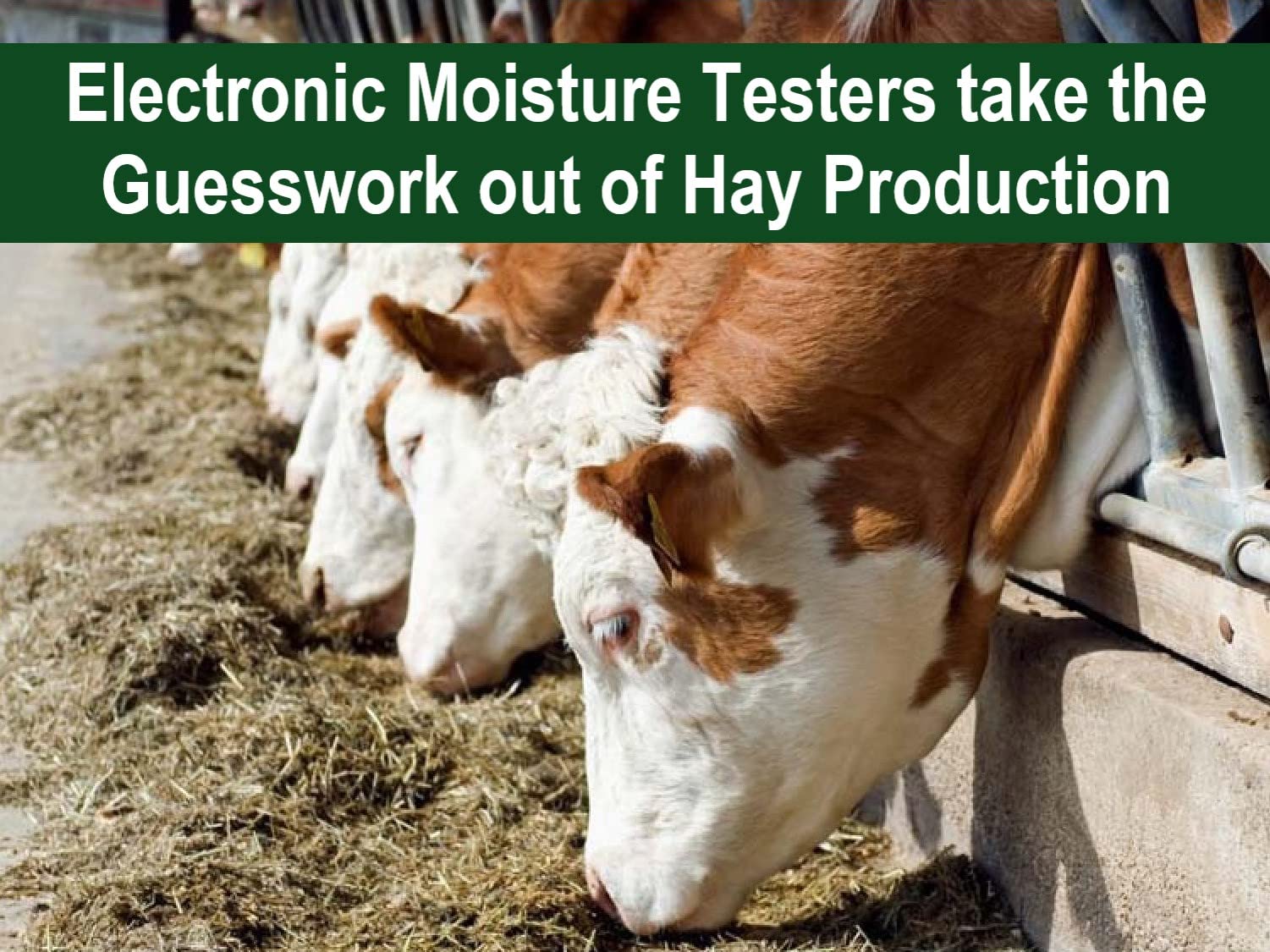 Agratronix BHT-2 Advanced Baler-Mounted Hay Moisture Tester - Accurate Forage Moisture Measurement for Farming & Agriculture - Perfect for Hay Baling, Silage Making & Crop Harvesting