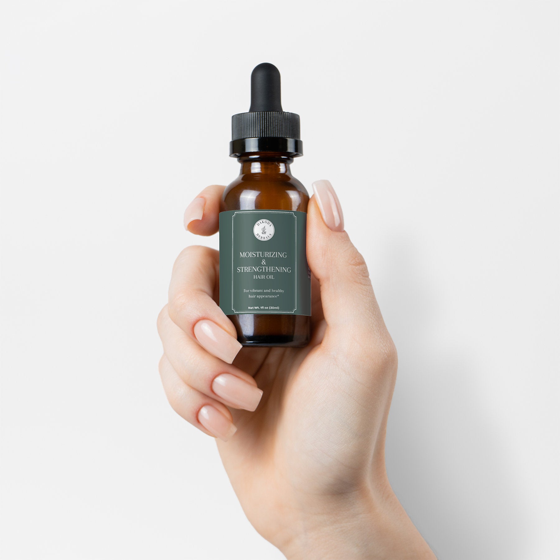 Nourishing & Strengthening Hair Oil for Dry Damaged Hair - Natural Moisturizing Treatment for Hair Growth & Shine - Perfect for Daily Use & Salon Styling