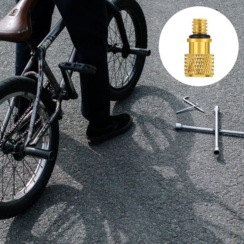 BESPORTBLE 21-Piece Bike Pump Adapter Set - Valve Adapters, Tire Inflator Needles & Accessories for Road/Mountain Bikes | Perfect for Cycling, Commuting & Outdoor Adventures