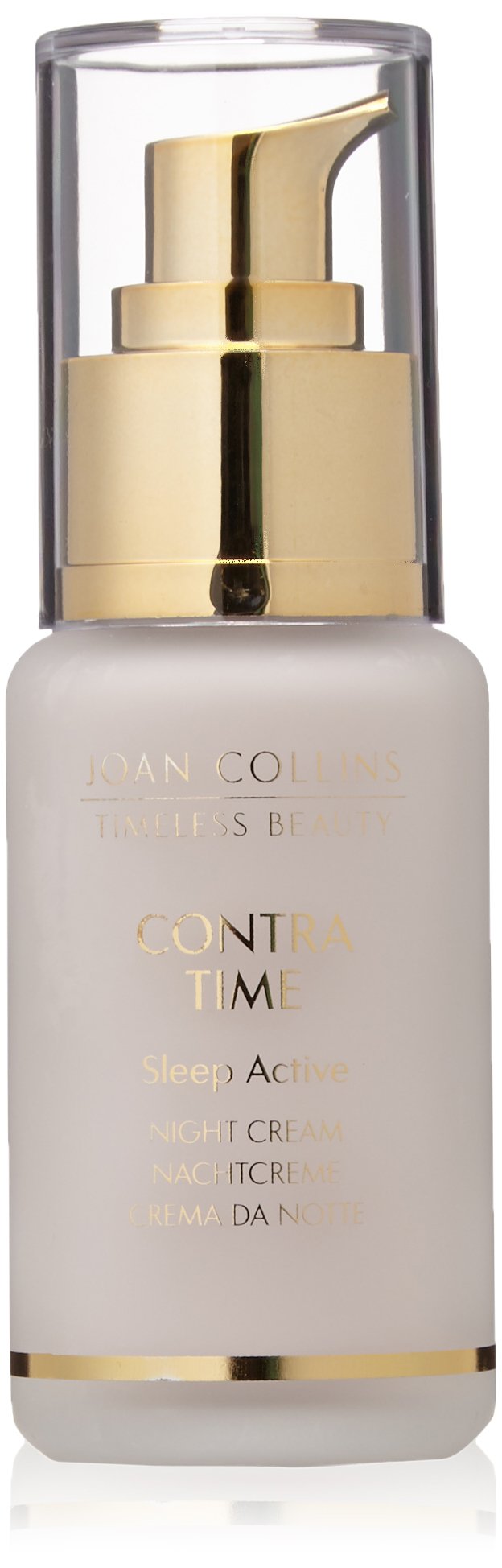 Joan Collins Timeless Beauty Sleep Active Night Cream 50ml - Anti-Aging & Hydrating Night Face Moisturizer for Women - Perfect for Overnight Skin Repair & Rejuvenation