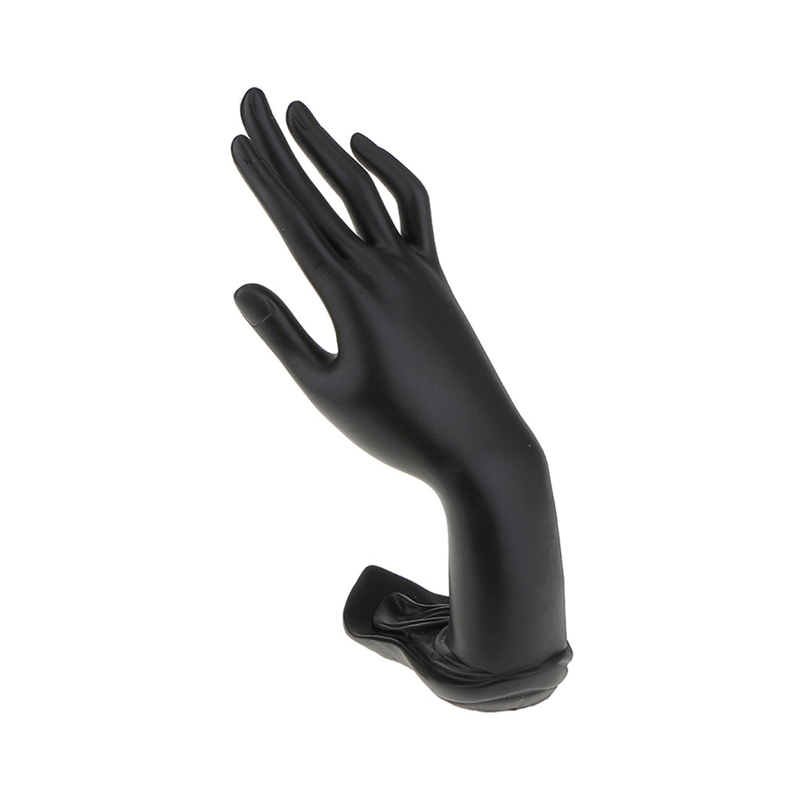 Zenglingliang Jewelry Display Stand - Elegant Black Mannequin Hand for Rings, Bracelets & Jewelry - Perfect for Boutique Showcase, Retail Store Displays & Wedding Ring Presentations