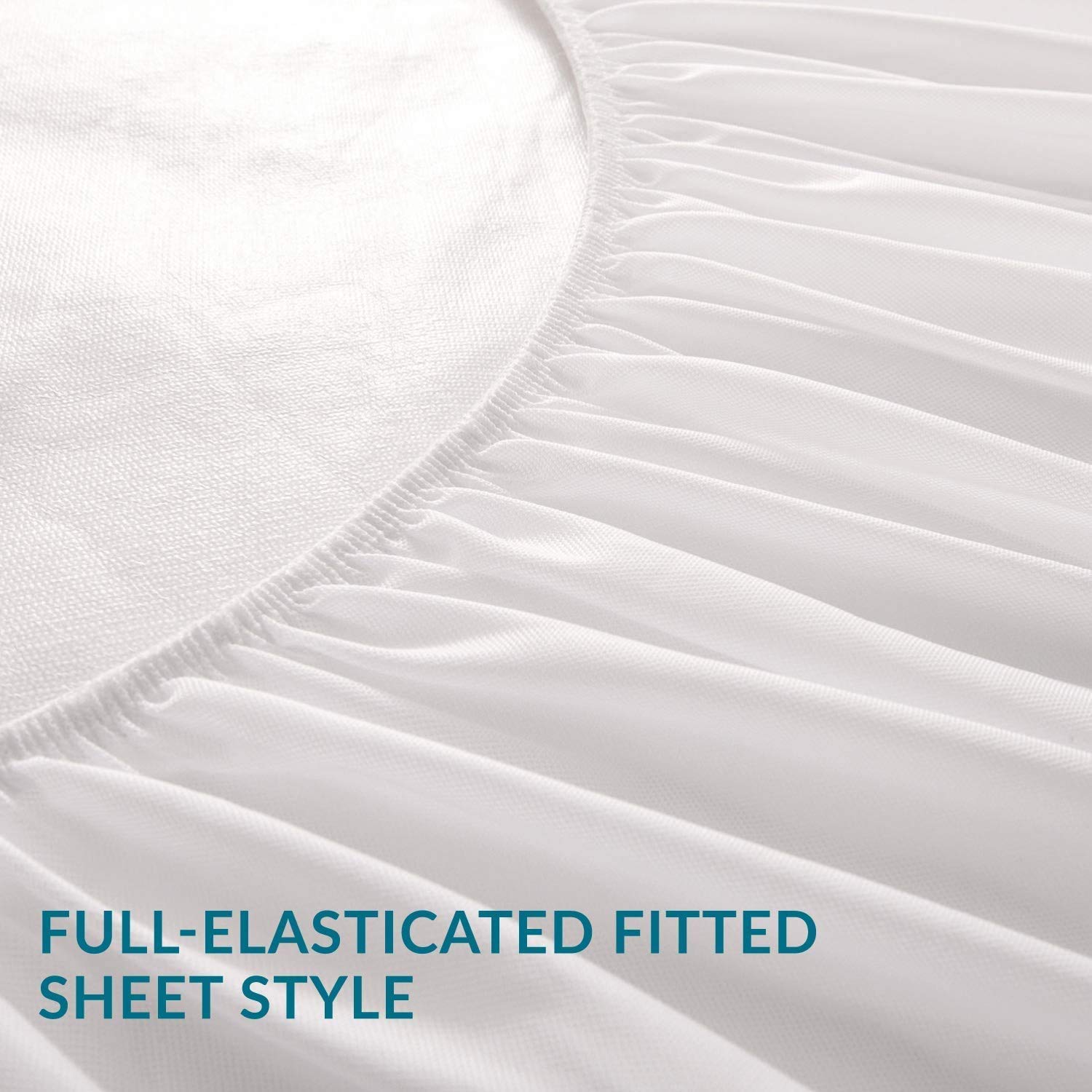 Split Head California King Mattress Protector for Adjustable Beds - 12