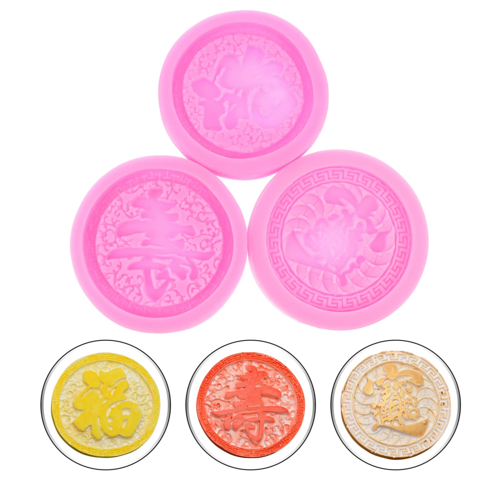 3 Pcs Silicone Mold Set for Epoxy Resin, Candy, Soap & Baking - Reusable 3D Kitchenware for DIY Crafts, Fondant, Fudge & Pastry Making - Perfect for Home Bakers & Craft Enthusiasts