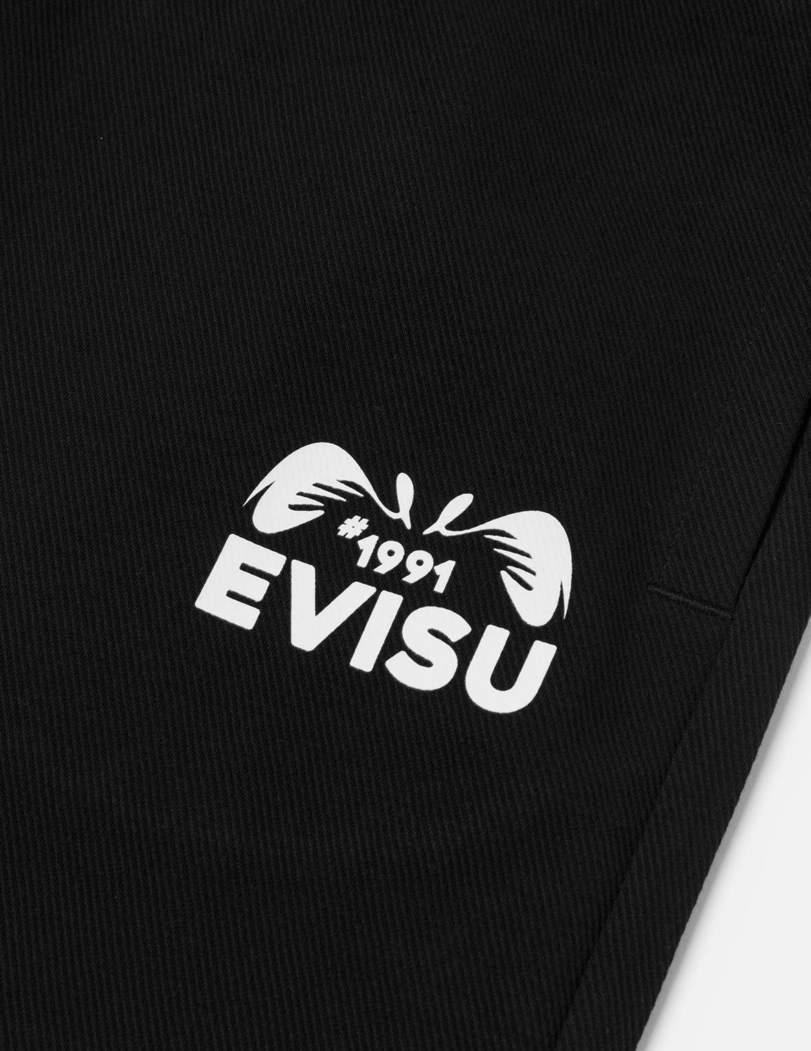 EVISU x Godhead Daicock Print Regular Fit Sweatshorts - Men's Casual Athletic Shorts for Gym, Running & Summer Streetwear