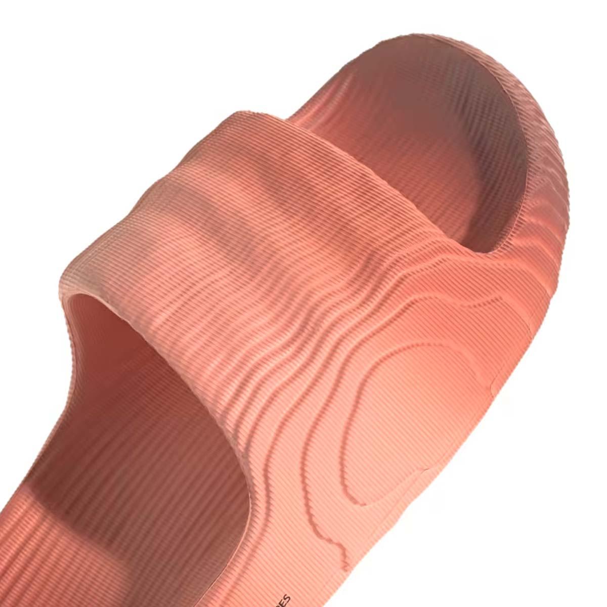 Adidas Adilette 22 'Wonder Clay' Slides - Comfortable Men's Shower Sandals for Pool, Beach & Gym | Quick-Dry Waterproof Shower Shoes for Men