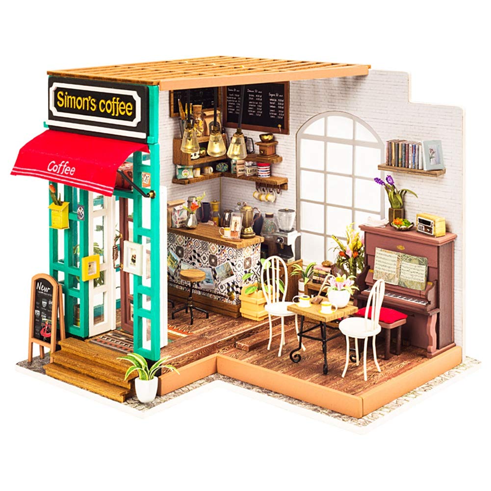 DIY Miniature Dollhouse Kit - Handmade Cute Wooden House for Kids, Friends & Couples | Perfect Gift for Birthdays & Home Decoration | Creative Playroom Decor & Collectible Display