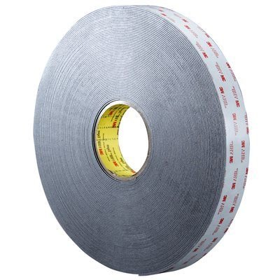 3M VHB Tape 5962 Black 7/8 Inch x 36 Yard Heavy Duty Double Sided Adhesive Foam Tape (1-Roll) - Ideal for Automotive, Signage & Industrial Bonding Applications