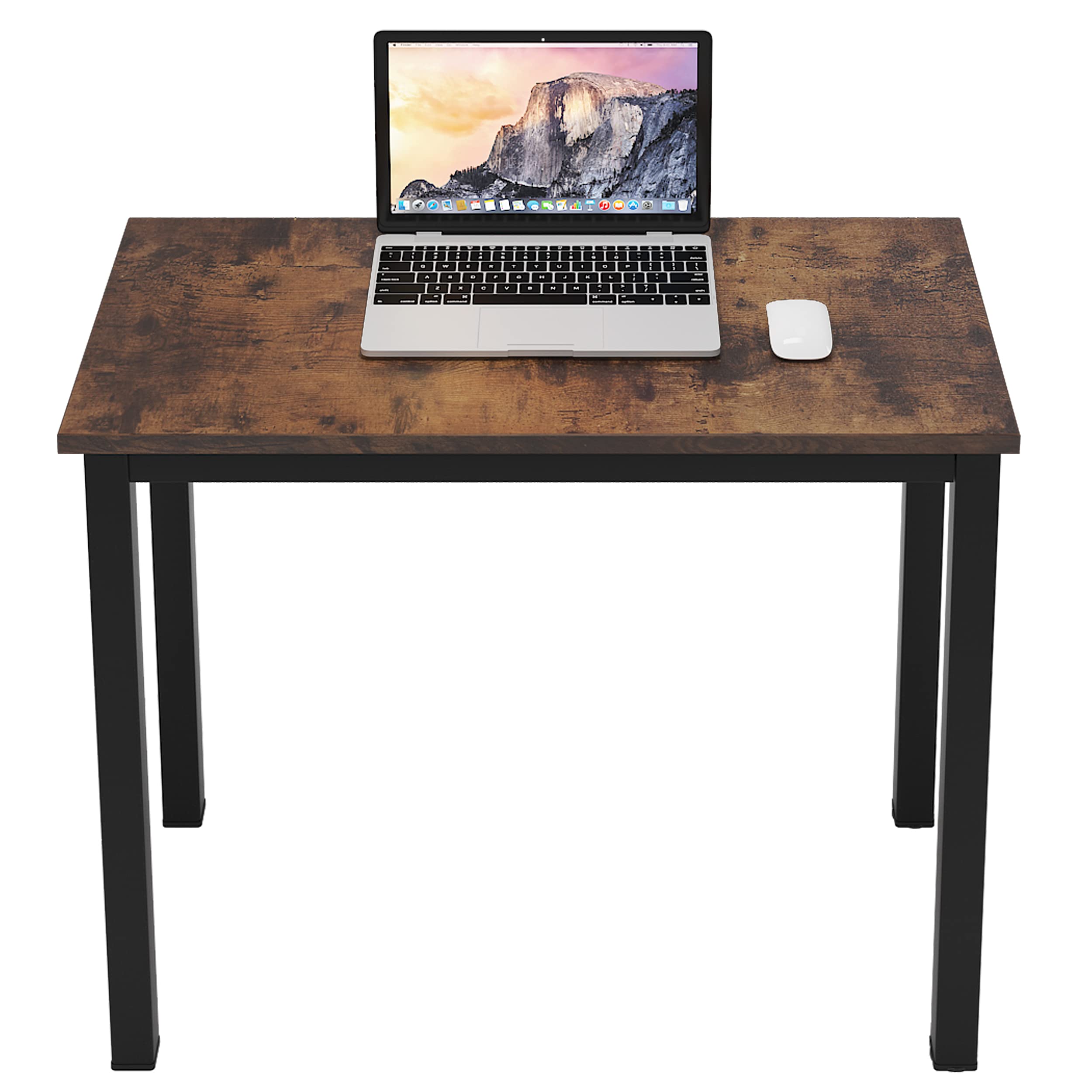 SogesGame Small Computer Desk 31.5 Inch Compact Office Desk with Storage Shelf | Home Office Writing Workstation Study Table | Perfect for Small Spaces, Dorm Rooms & Apartment Workspaces