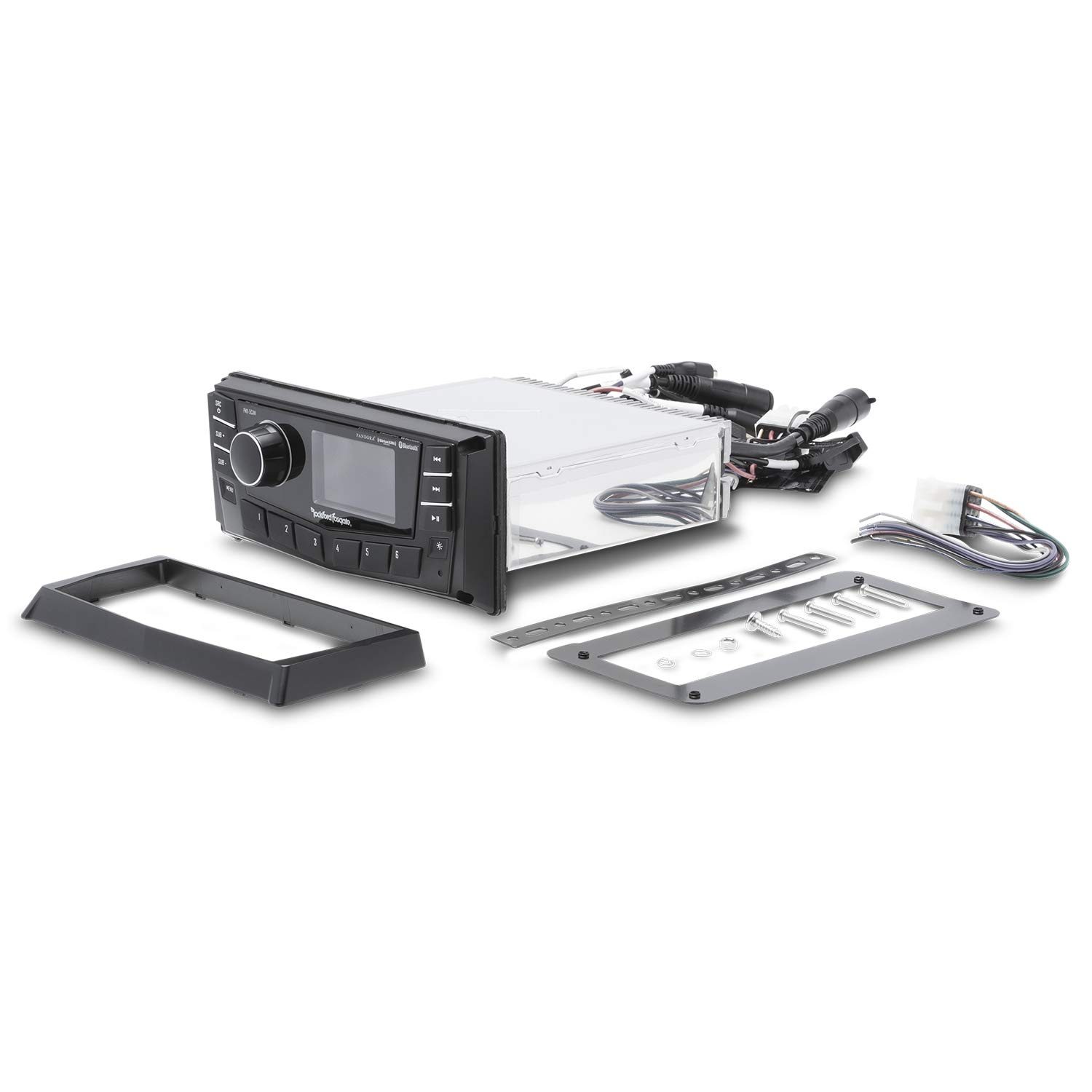 Rockford Fosgate PMX-5CAN Marine Stereo - AM/FM/WB Digital Media Receiver with 2.7