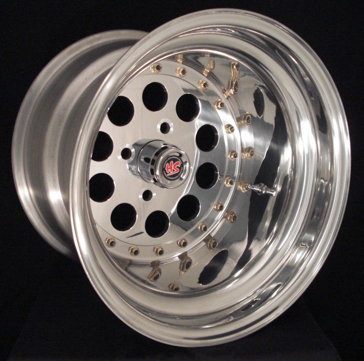 15 Holepro 4 Lug 3 PC Wheel - High Performance Alloy Car Wheels for Sedans & Sports Cars | Perfect for Street Racing & Custom Builds