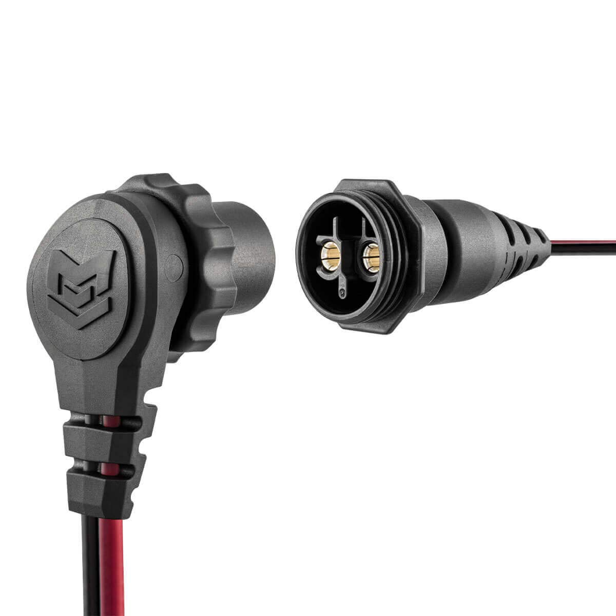 Minn Kota 1865128 MKR-26 Marine Battery Plug & Receptacle - Waterproof Electrical Connector for Freshwater & Saltwater Boats - Perfect for Trolling Motors, Fish Finders & Marine Electronics